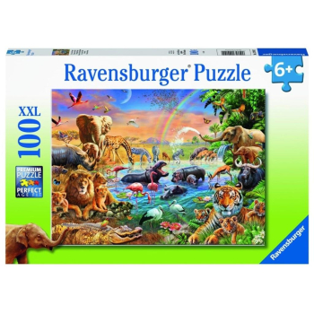 Puzzle 100 Studnia w dżungli XXL